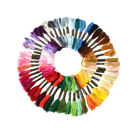 DOITOOL 50Stücke Kreuzstich Garn Farben und Bastelkit für Stickerei für Anfänger und Projekte Langlebig und Vielseitig Einsetzbar DOITOOL 50Stücke Kreuzstich Garn Farben und Bastelkit für Stickerei für Anfänger und Projekte Langlebig und Vielseitig Einsetzbar von DOITOOL