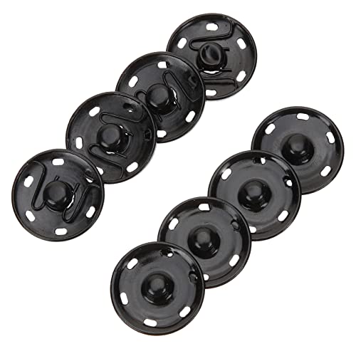 DOITOOL 50Stücke Metall Druckknöpfe Rostfrei für Basteln Einfache Befestigung Vielseitig Einsetzbar für Kleidung Hüte Gürtel und Mehr von DOITOOL