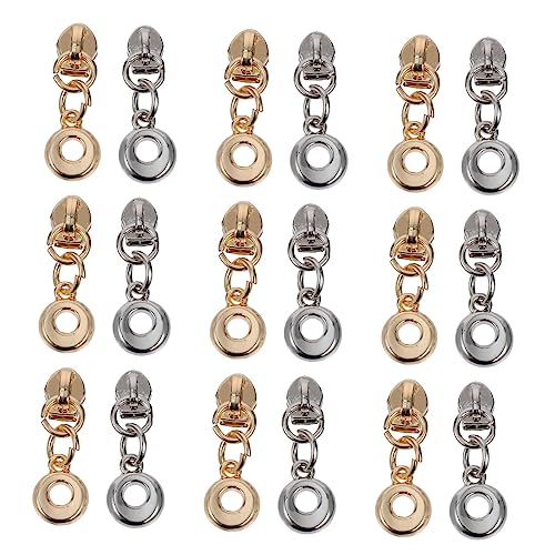 DOITOOL 50Stücke Metall Reißverschluss Zipper Pulls für Taschen Koffer und Rucksäcke Robuste Reißverschlussköpfe Hochwertigem Metall für Beschädigte Zipper DOITOOL 50Stücke Metall Reißverschluss Zipper Pulls für Taschen Koffer und Rucksäcke Robuste Reißverschlussköpfe Hochwertigem Metall für Beschädigte Zipper von DOITOOL