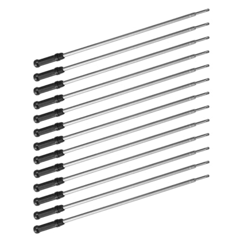 DOITOOL 50Stücke Schwarze Kugelschreiberminen aus Metall Austauschbare Nachfüllungen für Kugelschreiber Kompatibel mit Verschiedenen Modellen für Büro und Schule DOITOOL 50Stücke Schwarze Kugelschreiberminen aus Metall Austauschbare Nachfüllungen für Kugelschreiber Kompatibel mit Verschiedenen Modellen für Büro und Schule von DOITOOL