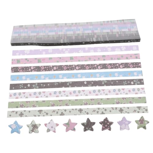 DOITOOL 540 Stück Vierblatt Origami Sternstreifen aus Origami-Papier Origami-Sternpapierstreifen Sterne Stern-Origami-Papierstreifen Festival-Faltpapier Origami-Papier-Kit DOITOOL 540 Stück Vierblatt Origami Sternstreifen aus Origami-Papier Origami-Sternpapierstreifen Sterne Stern-Origami-Papierstreifen Festival-Faltpapier Origami-Papier-Kit von DOITOOL