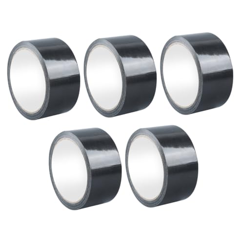 DOITOOL 5Rollen Wasserdichtes Klebeband Einseitiges Gewebeband für Teppichboden DIY Projekte für Haushalt und Industrie und Langlebig Einfach zu Verwenden von DOITOOL
