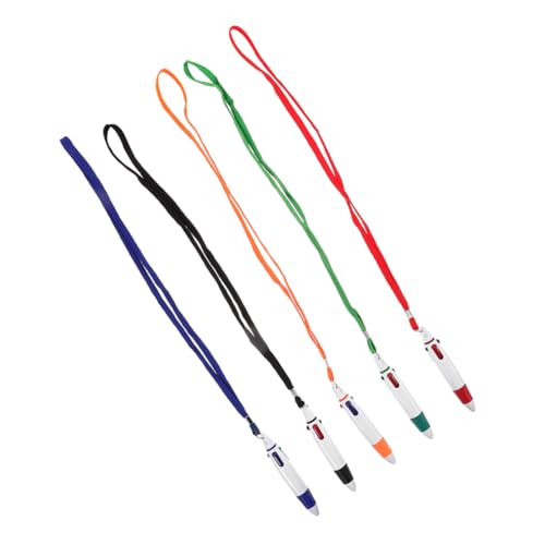 DOITOOL 5Stücke Mehrfarbige Kugelschreiber Mit Lanyard Für Krankenschwestern Und Bürobedarf Praktische Schreibgeräte DOITOOL 5Stücke Mehrfarbige Kugelschreiber Mit Lanyard Für Krankenschwestern Und Bürobedarf Praktische Schreibgeräte von DOITOOL