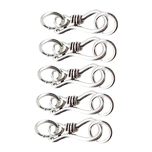 DOITOOL 5Stücke Metallverschluss S Haken Karabiner Für DIY Schmuckherstellung Eleganter Schmuckverschluss Für Halsketten Und Armbänder Leicht Und Langlebig Für Projekte DOITOOL 5Stücke Metallverschluss S Haken Karabiner Für DIY Schmuckherstellung Eleganter Schmuckverschluss Für Halsketten Und Armbänder Leicht Und Langlebig Für Projekte von DOITOOL