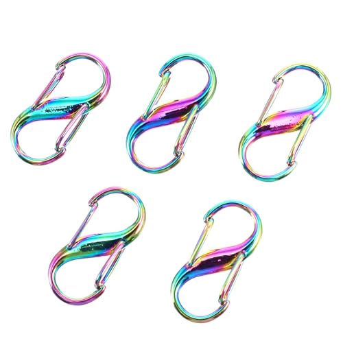 DOITOOL 5Stücke Teiliges Handtasche Link Schnalle Robuste Multifunktionale Kettenschnalle Bunten Farben für DIY Projekte und Anwendungen DOITOOL 5Stücke Teiliges Handtasche Link Schnalle Robuste Multifunktionale Kettenschnalle Bunten Farben für DIY Projekte und Anwendungen von DOITOOL