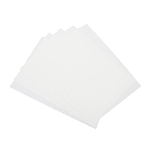DOITOOL 5Stücke Wärmeübertragungs Patches für Kleidung Druckbare Praktische Aufbügelbilder Hochwertigem Material für Shirts Jeans und Taschen Einfach Aufzubringen von DOITOOL