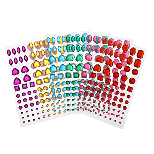 DOITOOL 6 Blätter Diy-diamant-aufkleber Bastelaufkleber Erwachsene Groß Diamant-kunst-kit Selbst Diamanten Diamond Art Für Nägel Edelstein-aufkleber Strasssteine Basteln Plastik DOITOOL 6 Blätter Diy-diamant-aufkleber Bastelaufkleber Erwachsene Groß Diamant-kunst-kit Selbst Diamanten Diamond Art Für Nägel Edelstein-aufkleber Strasssteine Basteln Plastik von DOITOOL