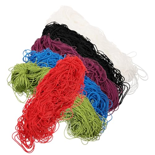 DOITOOL 6 Eisseide -Häkelgarn klobig Haken Deckengarn Anfänger DIY-Garn zum Häkeln Multifunktions-Strickgarn Dekorationsgarn Handarbeits-DIY-Garn Häkelfaden Polyester von DOITOOL