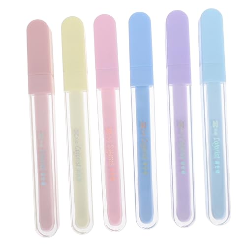 DOITOOL 6 Glitzer Textmarker Glitzernde Nicht Verlaufende Marker Mit Keilspitzen – Bibelstudien Anmerkungen Und Tagebuch Zubehör – Sonntagsschul Essentials DOITOOL 6 Glitzer Textmarker Glitzernde Nicht Verlaufende Marker Mit Keilspitzen – Bibelstudien Anmerkungen Und Tagebuch Zubehör – Sonntagsschul Essentials von DOITOOL