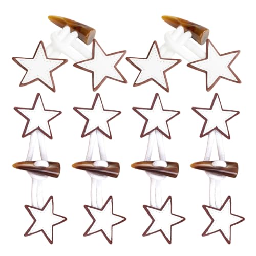 DOITOOL 6 Paare Hupenknopf Verschönerung schnappen Schaltfläche umschalten Stoffknöpfe Knebelknöpfe für Bekleidung Mäntel Knöpfe Harzknöpfe Knebelknöpfe annähen Ersatz-Umschalttasten Leder von DOITOOL