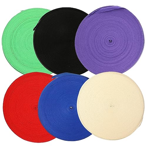 DOITOOL 6 Rollen Baumwollband Dekoratives Twillband für Kleidung Vielseitig Einsetzbar für Nähprojekte und Diy Rot und Weiteren Farben Yards pro Rolle DOITOOL 6 Rollen Baumwollband Dekoratives Twillband für Kleidung Vielseitig Einsetzbar für Nähprojekte und Diy Rot und Weiteren Farben Yards pro Rolle von DOITOOL