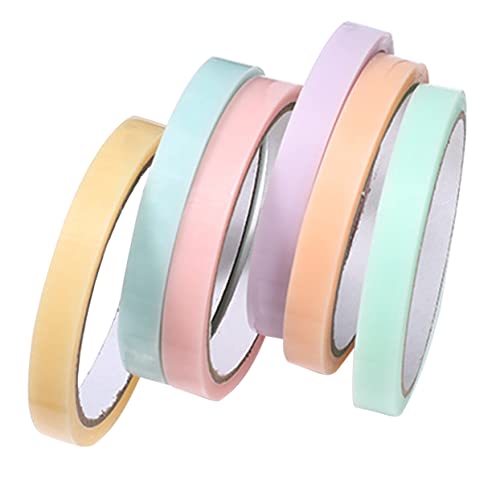 DOITOOL 6 Rollen Bunte Klebeband mit Klebenden Bällen Diy Bastelband Zufällige Farben für Studenten und Kreative Projekte Zufällige Farbe DOITOOL 6 Rollen Bunte Klebeband mit Klebenden Bällen Diy Bastelband Zufällige Farben für Studenten und Kreative Projekte Zufällige Farbe von DOITOOL