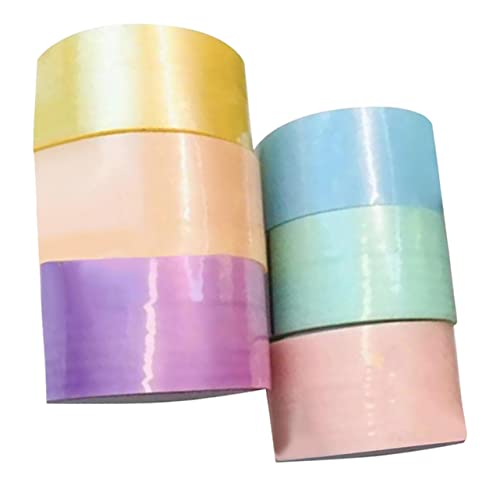 DOITOOL 6 Rollen Dekompressionstapes Bunte Klebebänder für Diy Spielzeuge Farben Stressreduzierendes für Kreative Bastelprojekte DOITOOL 6 Rollen Dekompressionstapes Bunte Klebebänder für Diy Spielzeuge Farben Stressreduzierendes für Kreative Bastelprojekte von DOITOOL