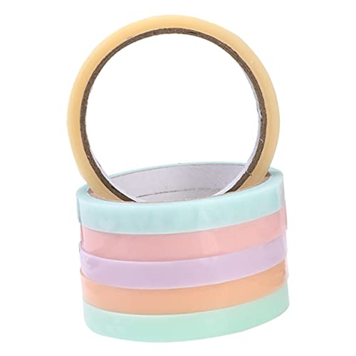 DOITOOL 6 Rollen Kugelband Eintauchen Entspannte Klebrige Bälle Papier Klebeband Dekompressionsband Für Klebrige Bälle Dekoratives Papierband Klebestreifen Massenband Farbband Plastik von DOITOOL