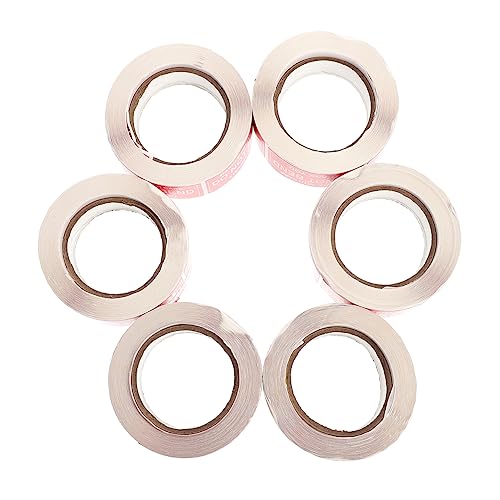DOITOOL 6 Rollen Selbstklebende Versandwarnaufkleber Fragile Etiketten für Verpackungen pro Rolle für Sicheren Transport von Zerbrechlichen Gütern von DOITOOL