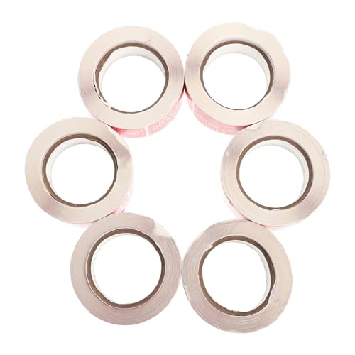 DOITOOL 6 Rollen Versandwarnaufkleber Selbstklebende Etiketten pro Rolle für Sichere für Verpackung und Versand von von DOITOOL