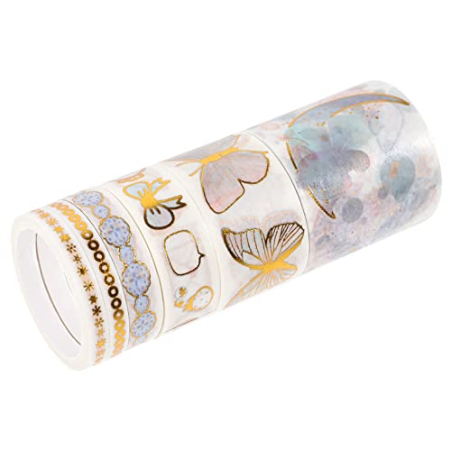 DOITOOL 6 Rollen Washi Tape Dekorative Scrapbooking Klebebänder mit Klaren Mustern Langlebiges Japanisches Papier für Diy Tagebuch Planer und Bastelprojekte DOITOOL 6 Rollen Washi Tape Dekorative Scrapbooking Klebebänder mit Klaren Mustern Langlebiges Japanisches Papier für Diy Tagebuch Planer und Bastelprojekte von DOITOOL
