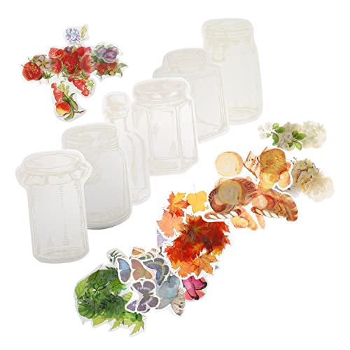 DOITOOL 6 Sätze Journaling Aufkleber Blumen Schmetterlinge Früchte Dekorative Pet Sticker für Scrapbooking Planer Diy Kunstprojekte Ästhetische Aufkleber für Kreative Bastelideen DOITOOL 6 Sätze Journaling Aufkleber Blumen Schmetterlinge Früchte Dekorative Pet Sticker für Scrapbooking Planer Diy Kunstprojekte Ästhetische Aufkleber für Kreative Bastelideen von DOITOOL