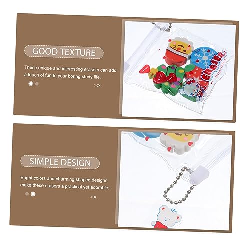 DOITOOL 6 Sätze Teiliges Weihnachtsradiergummis Cartoon Kleine Niedliche Radiergummis für Schüler Multifunktionale Stiftradierer als Partygeschenke und Weihnachtsdeko DOITOOL 6 Sätze Teiliges Weihnachtsradiergummis Cartoon Kleine Niedliche Radiergummis für Schüler Multifunktionale Stiftradierer als Partygeschenke und Weihnachtsdeko von DOITOOL