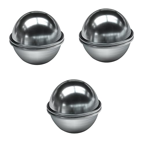 DOITOOL 6 Stck Teiliges Metall Badekugelform Halbkreisform für DIY Badebomben Selbermachen Badespaß Badewanne Langlebig Sicher Ergonomisch DOITOOL 6 Stck Teiliges Metall Badekugelform Halbkreisform für DIY Badebomben Selbermachen Badespaß Badewanne Langlebig Sicher Ergonomisch von DOITOOL