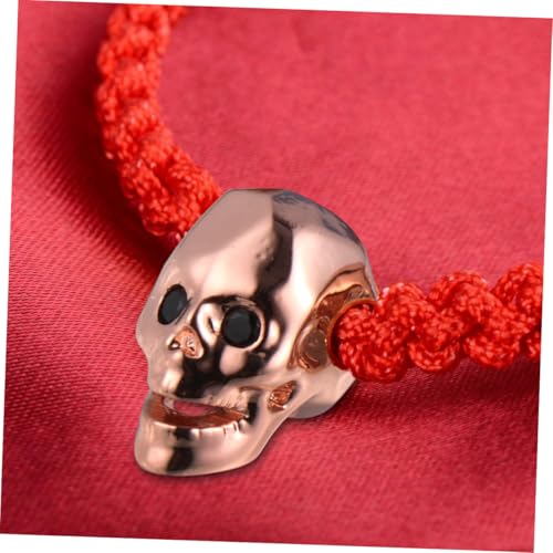 DOITOOL 6 Stck. Punk Skull DIY Rivet Accessoires Rosegoldene Schädel Anhänger für Armbänder Taschen Gürtel DIY Bastel Schmuck Zubehör DOITOOL 6 Stck. Punk Skull DIY Rivet Accessoires Rosegoldene Schädel Anhänger für Armbänder Taschen Gürtel DIY Bastel Schmuck Zubehör von DOITOOL