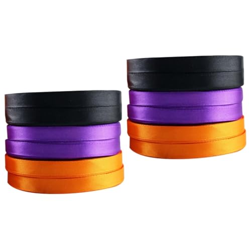 DOITOOL 6 Stck. verpackung Band Verpackungsvorräte Bänder umwickeln Halloween -Party Satinband Die Chiffon -Band Verpackungsbänder Wickelband Geschenkband verpacken Seidenband DOITOOL 6 Stck. verpackung Band Verpackungsvorräte Bänder umwickeln Halloween -Party Satinband Die Chiffon -Band Verpackungsbänder Wickelband Geschenkband verpacken Seidenband von DOITOOL