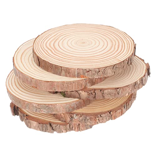 DOITOOL 6 Stück Blockstücke Handwerk Handwerksbedarf Holzscheite Mit Löchern Log-slice Kleine Holzscheiben Dekorationen Bellen Runden Kreise Loggen Protokoll Kunst Hölzern DOITOOL 6 Stück Blockstücke Handwerk Handwerksbedarf Holzscheite Mit Löchern Log-slice Kleine Holzscheiben Dekorationen Bellen Runden Kreise Loggen Protokoll Kunst Hölzern von DOITOOL