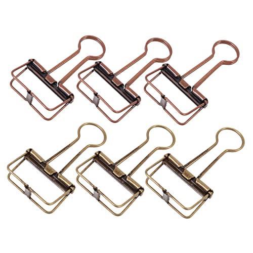DOITOOL 6 Stück Elliot-Ordner office organizer büro organizer Büroklammerhalter aktenregal metallclips Silber goldene Büroklammern Draht Klemmen organisieren Office-Sammelmappe Eisen DOITOOL 6 Stück Elliot-Ordner office organizer büro organizer Büroklammerhalter aktenregal metallclips Silber goldene Büroklammern Draht Klemmen organisieren Office-Sammelmappe Eisen von DOITOOL