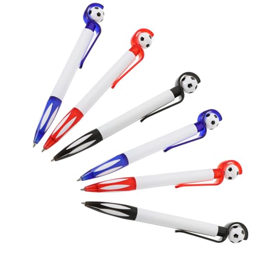 DOITOOL 6 Stück Fußballstift fußball stift fussball stift Fußball Schreibwerkzeug Kugelschreiber Fußball Stift Fußball-Design Party Herstellung Punkt Stift Schreibstifte für das Büro Abs DOITOOL 6 Stück Fußballstift fußball stift fussball stift Fußball Schreibwerkzeug Kugelschreiber Fußball Stift Fußball-Design Party Herstellung Punkt Stift Schreibstifte für das Büro Abs von DOITOOL