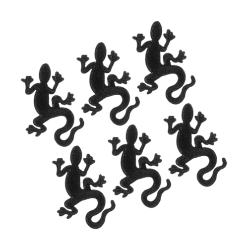 DOITOOL 6 Stück Gecko Stoffaufnäher Bestickte Aufnäher zum Aufbügeln für Jacken Rucksäcke Kleidung Vielseitige Reparatur und Dekoration ohne Kleber Einfache Anwendung DOITOOL 6 Stück Gecko Stoffaufnäher Bestickte Aufnäher zum Aufbügeln für Jacken Rucksäcke Kleidung Vielseitige Reparatur und Dekoration ohne Kleber Einfache Anwendung von DOITOOL