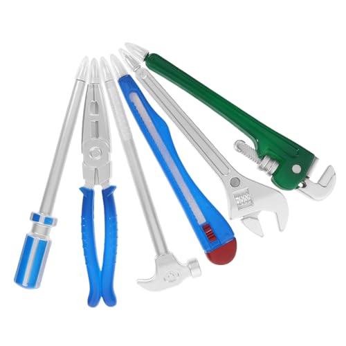 DOITOOL 6 Stück Hardware Werkzeugstift Niedlicher Schreibwaren Stift Mit Feiner Spitze Großpackung Niedlicher Bürobedarf Niedliche Stifte Kugelschreiber Schwarze Stifte Coole von DOITOOL
