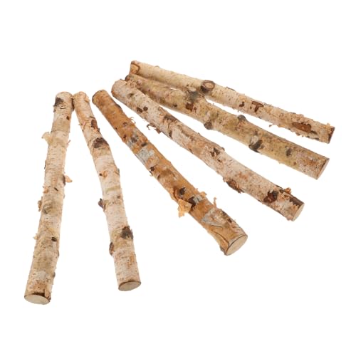 DOITOOL 6 Stück Holzstäbe Birkenholz und Dünn für Diy Bastelprojekte für Floristik Hochzeitsdekoration und Bastelideen DOITOOL 6 Stück Holzstäbe Birkenholz und Dünn für Diy Bastelprojekte für Floristik Hochzeitsdekoration und Bastelideen von DOITOOL