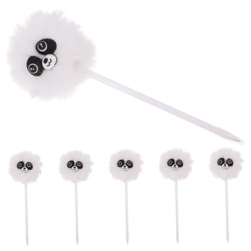 DOITOOL 6 Stück Kawaii-stifte Unscharfe Stifte Lustige Stifte Für Mädchen Süße Stifte Für Mädchen Cartoon-kugelschreiber Pom-pom-stifte Flauschige Stifte Weiß Plastik DOITOOL 6 Stück Kawaii-stifte Unscharfe Stifte Lustige Stifte Für Mädchen Süße Stifte Für Mädchen Cartoon-kugelschreiber Pom-pom-stifte Flauschige Stifte Weiß Plastik von DOITOOL