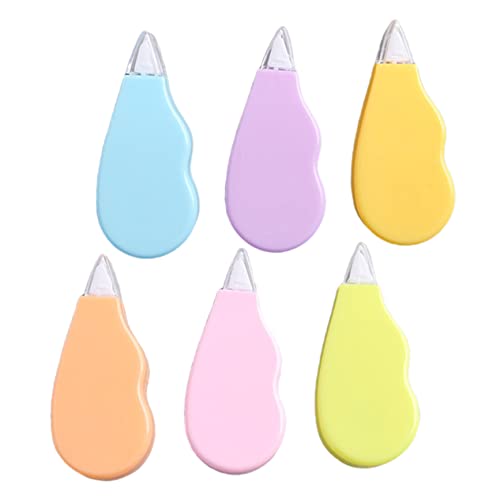 DOITOOL 6 Stück Korrekturband Set Pack für Schule und Büro Ergonomisches Design Praktische Korrekturrollen für Studierende Einfache Anwendung Farben DOITOOL 6 Stück Korrekturband Set Pack für Schule und Büro Ergonomisches Design Praktische Korrekturrollen für Studierende Einfache Anwendung Farben von DOITOOL