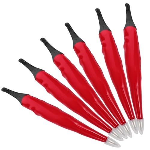DOITOOL 6 Stück Kugelschreiber -kühlschrankaufkleber Kind Stift Einzigartige Gemüsestifte Praktische Gemüsestifte Cartoon-stifte Cartoon-kugelschreiber Stifte Für Studenten Rot Plastik DOITOOL 6 Stück Kugelschreiber -kühlschrankaufkleber Kind Stift Einzigartige Gemüsestifte Praktische Gemüsestifte Cartoon-stifte Cartoon-kugelschreiber Stifte Für Studenten Rot Plastik von DOITOOL