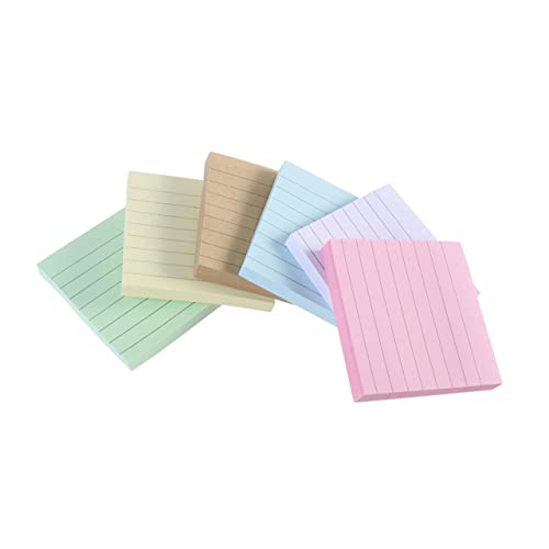 DOITOOL 6 Stück Mini Notizbuch Tragbares Liniertes Notizheft für Schule und Büro Zufällige Farben Kompakte Schreibunterlage für Notizen und Checklisten Zufällige Farbe von DOITOOL