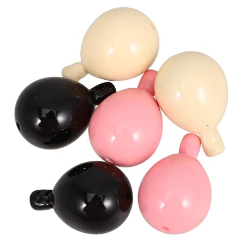 DOITOOL 6 Stück Mobilfunkkettenschmuck handgefertigte Perlen Handwerkskügelchen Handykette aus Perlen zum Selbermachen Perlen Masse Perlen-Kit Perlen für Schmuckhersteller DIY-Perlen Acryl DOITOOL 6 Stück Mobilfunkkettenschmuck handgefertigte Perlen Handwerkskügelchen Handykette aus Perlen zum Selbermachen Perlen Masse Perlen-Kit Perlen für Schmuckhersteller DIY-Perlen Acryl von DOITOOL