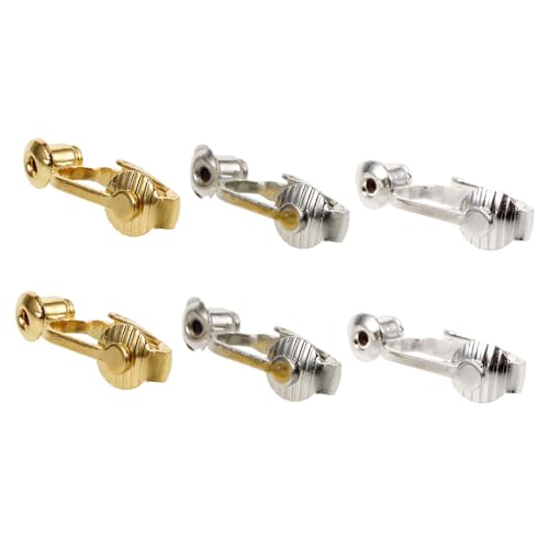 DOITOOL 6 Stück Ohrring-konverter Austauschbar Clip Auf Ohrringkonverter Gold Ohrringe Rücken Diy Ohrringkonverter Ohrstecker Ohrhaken Für Die Schmuckherstellung Kupfer DOITOOL 6 Stück Ohrring-konverter Austauschbar Clip Auf Ohrringkonverter Gold Ohrringe Rücken Diy Ohrringkonverter Ohrstecker Ohrhaken Für Die Schmuckherstellung Kupfer von DOITOOL