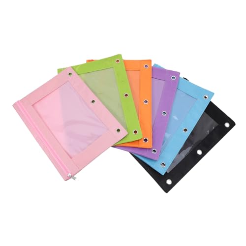 DOITOOL 6 Stück Papiertüte mit Reiß verschluss Punkt Tatsache schwarze Stifte Markierungen büro dokumententasche schnellhefter federmäppchen Aktentasche für Ordner Blinder-Stifttaschen PVC DOITOOL 6 Stück Papiertüte mit Reiß verschluss Punkt Tatsache schwarze Stifte Markierungen büro dokumententasche schnellhefter federmäppchen Aktentasche für Ordner Blinder-Stifttaschen PVC von DOITOOL