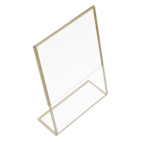 DOITOOL 6 Stück Schilderständer Stand Geneigt Goldene Tischnummernhalter Groß Rahmen Tischplatte Inhaber Willkommen Staffeleien Goldene Tischhalter Hochzeit Restaurant Transparent Acryl DOITOOL 6 Stück Schilderständer Stand Geneigt Goldene Tischnummernhalter Groß Rahmen Tischplatte Inhaber Willkommen Staffeleien Goldene Tischhalter Hochzeit Restaurant Transparent Acryl von DOITOOL