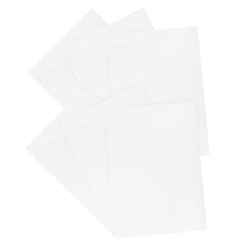 DOITOOL 6 Stück Stickstabilisatoren wasserlösliche Stickunterlage Stickerei wasserlösliches Stickpapier Nähen stickzubehör vlies nâhzubehör garming DIY liefert Handnäh-Stabilisatoren Weiß DOITOOL 6 Stück Stickstabilisatoren wasserlösliche Stickunterlage Stickerei wasserlösliches Stickpapier Nähen stickzubehör vlies nâhzubehör garming DIY liefert Handnäh-Stabilisatoren Weiß von DOITOOL