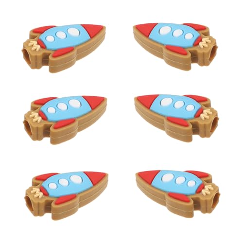 DOITOOL 6 Stück Teiliges Cartoon Bleistiftkappen aus PVC Niedliche Bleistiftverlängerer und Schutzkappen für Schule Büro und Zuhause Weiches Material für Angenehmes Schreiben DOITOOL 6 Stück Teiliges Cartoon Bleistiftkappen aus PVC Niedliche Bleistiftverlängerer und Schutzkappen für Schule Büro und Zuhause Weiches Material für Angenehmes Schreiben von DOITOOL