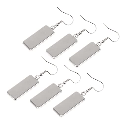 DOITOOL 6 Stück Teiliges Ohrhänger Anhänger DIY Schmuckzubehör Rechteckige Blanko Charms für Ohrringe Langlebig Einfach zu Verwenden DOITOOL 6 Stück Teiliges Ohrhänger Anhänger DIY Schmuckzubehör Rechteckige Blanko Charms für Ohrringe Langlebig Einfach zu Verwenden von DOITOOL