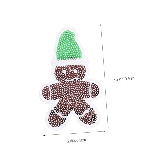 DOITOOL 6 Stück Teiliges Schneemann Pailletten Aufnäher Bestickte Weihnachtsapplikationen zum Aufbügeln Glitzernde DIY Kleidung Dekoration für Jacken Taschen und Festliche Winter DOITOOL 6 Stück Teiliges Schneemann Pailletten Aufnäher Bestickte Weihnachtsapplikationen zum Aufbügeln Glitzernde DIY Kleidung Dekoration für Jacken Taschen und Festliche Winter von DOITOOL