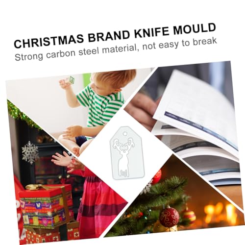 DOITOOL 6 Stück Teiliges Set Carbonstahl Stanzformen für DIY Weihnachtsanhänger Stanzschablonen Langlebig Robust für Scrapbooking Bastelprojekte und Kartengestaltung DOITOOL 6 Stück Teiliges Set Carbonstahl Stanzformen für DIY Weihnachtsanhänger Stanzschablonen Langlebig Robust für Scrapbooking Bastelprojekte und Kartengestaltung von DOITOOL