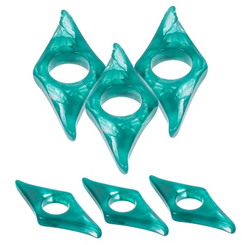DOITOOL 6 Stück Tragbarer Seitenhalter Daumen Buchhalter Herstellung Inhaber Buchseite Bequemer Buchhalter Lesezubehör Praktischer Seitenhalter Lesehalter Seite Liefern Harz Green von DOITOOL