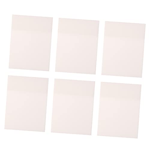 DOITOOL 6 Stück Transparent Haftnotizen Selbstklebende Notizzettel für Büro und Schule Wasserfest und Wiederverwendbar Geeignet für Kreative Notizen DOITOOL 6 Stück Transparent Haftnotizen Selbstklebende Notizzettel für Büro und Schule Wasserfest und Wiederverwendbar Geeignet für Kreative Notizen von DOITOOL