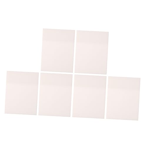 DOITOOL 6 Stück Transparente Wasserdichte Haftnotizen Multifunktionale Klebezettel für Notizen und Erinnerungen für Schule Büro und Zuhause Praktische Kleine Memo Pads für Wichtige DOITOOL 6 Stück Transparente Wasserdichte Haftnotizen Multifunktionale Klebezettel für Notizen und Erinnerungen für Schule Büro und Zuhause Praktische Kleine Memo Pads für Wichtige von DOITOOL
