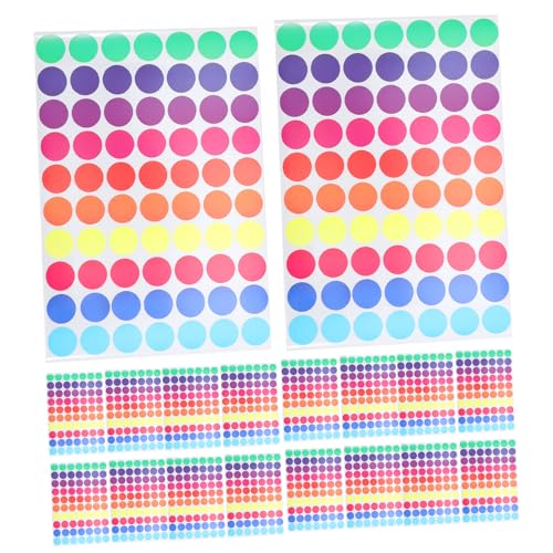 DOITOOL 60 Blatt Selbstklebende Punktetiketten für Büro Klassenzimmer und Garage Etiketten Blatt für Organisation und Inventarverwaltung DOITOOL 60 Blatt Selbstklebende Punktetiketten für Büro Klassenzimmer und Garage Etiketten Blatt für Organisation und Inventarverwaltung von DOITOOL