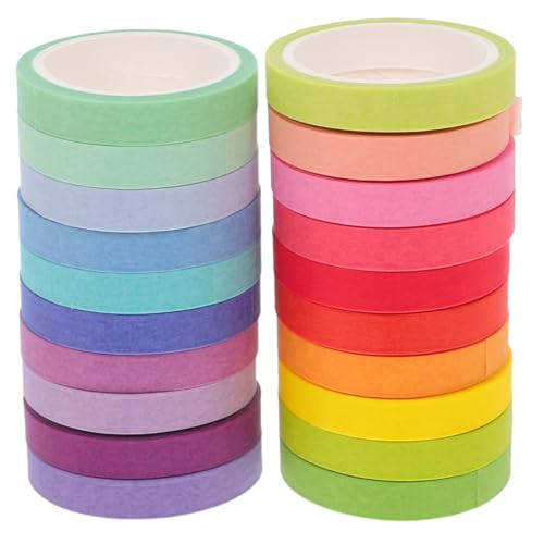 DOITOOL 60 Rollen DIY Journaling Klebebänder Scrapbook Klebebänder Dünnes Maler Klebeband Dekorative Bastel DOITOOL 60 Rollen DIY Journaling Klebebänder Scrapbook Klebebänder Dünnes Maler Klebeband Dekorative Bastel von DOITOOL
